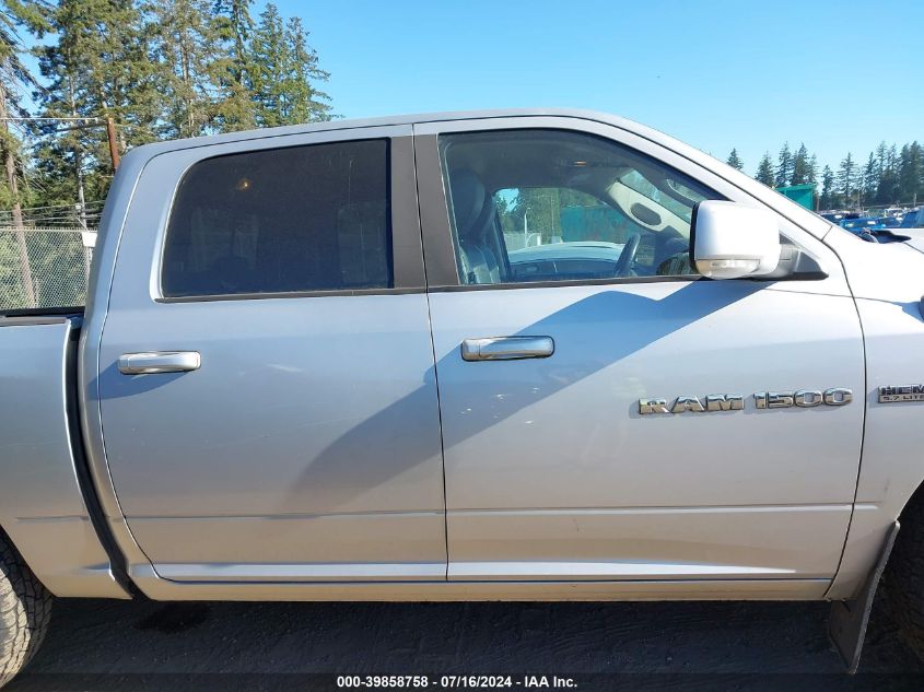 2012 Ram 1500 Sport VIN: 1C6RD7MT0CS217749 Lot: 39858758