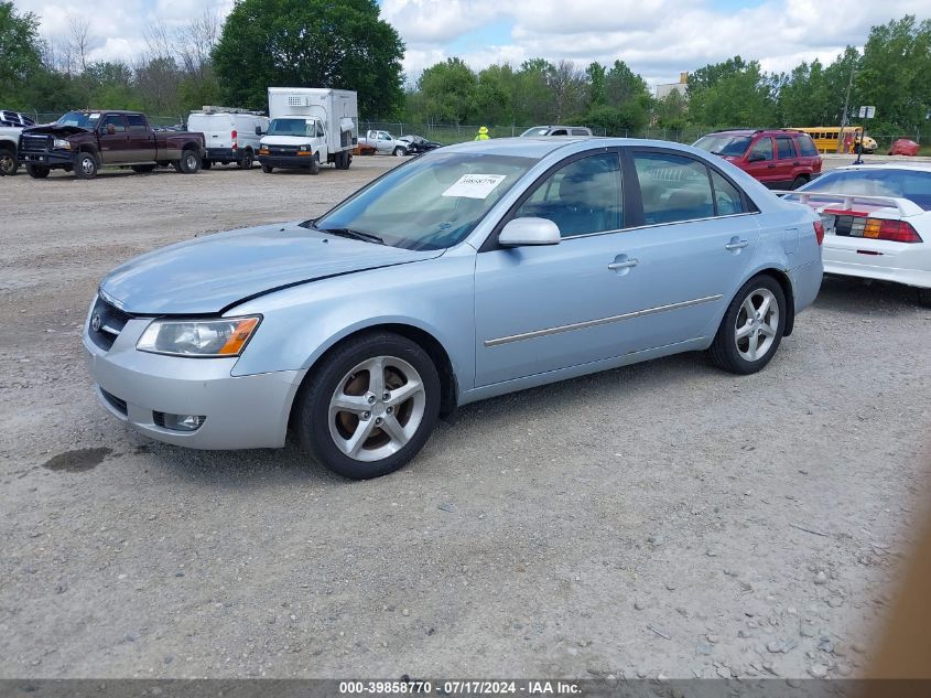 2008 Hyundai Sonata Limited V6/Se V6 VIN: 5NPEU46F58H370811 Lot: 39858770