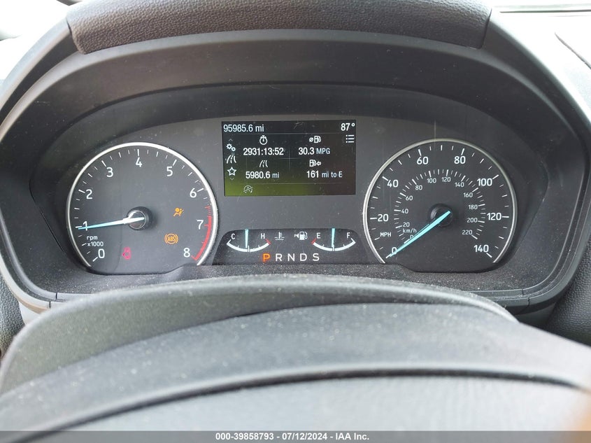 VIN MAJ3P1VE6JC222390 2018 FORD ECOSPORT TITANIUM