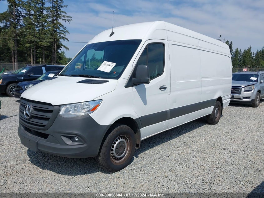 2020 Mercedes-Benz Sprinter 2500 High Roof V6 VIN: W1Y4ECHY0LT038874 Lot: 39858804