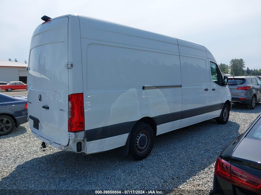 2020 Mercedes-Benz Sprinter 2500 High Roof V6 VIN: W1Y4ECHY0LT038874 Lot: 39858804