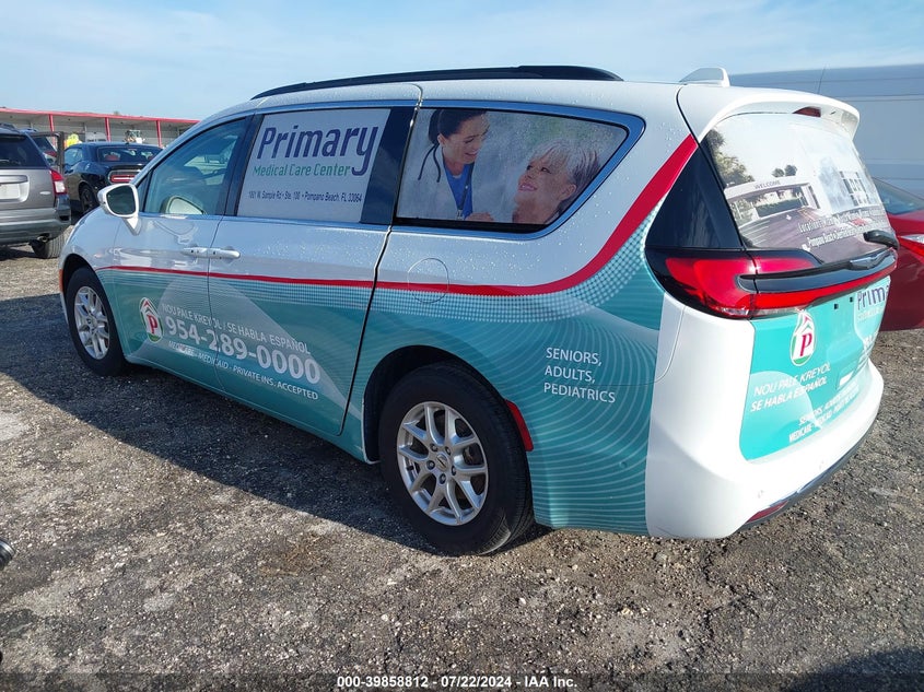 2022 CHRYSLER PACIFICA TOURING L - 2C4RC1BG1NR107196