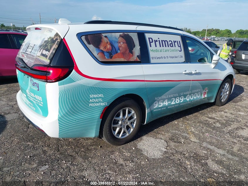 2022 CHRYSLER PACIFICA TOURING L - 2C4RC1BG1NR107196