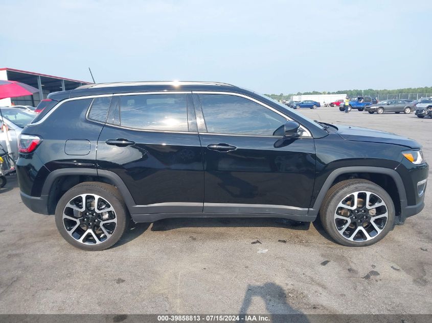 2021 Jeep Compass Limited 4X4 VIN: 3C4NJDCB7MT590116 Lot: 39858813