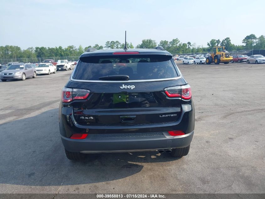 2021 Jeep Compass Limited 4X4 VIN: 3C4NJDCB7MT590116 Lot: 39858813