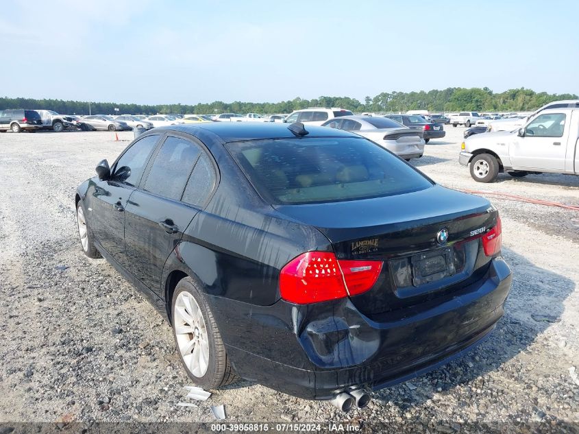 2011 BMW 328I VIN: WBAPH7C51BE680792 Lot: 39858815