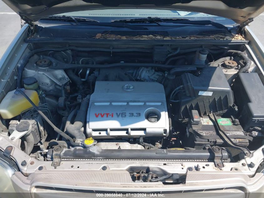 2005 Toyota Highlander V6 VIN: JTEDP21A850087262 Lot: 39858840