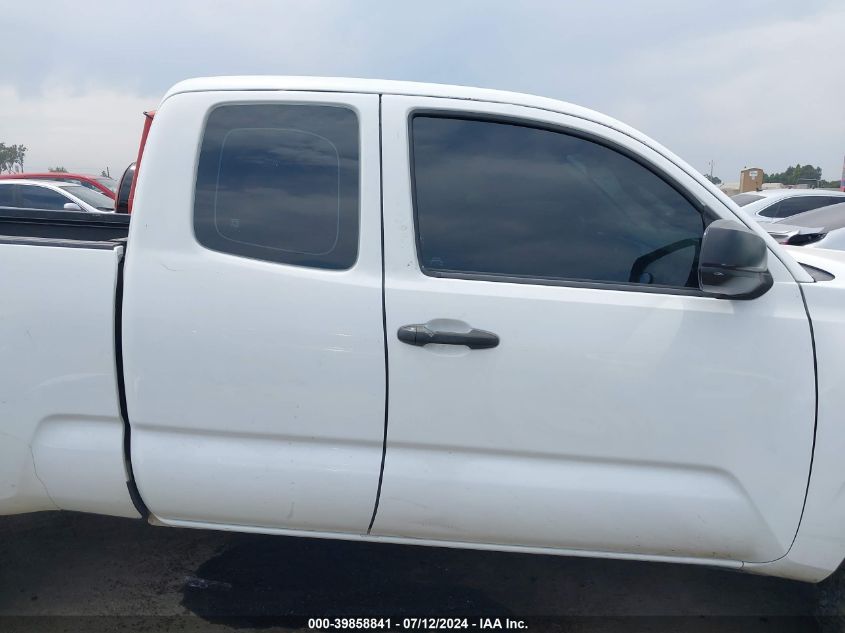 2016 Toyota Tacoma Sr VIN: 5TFRX5GN8GX062748 Lot: 39858841