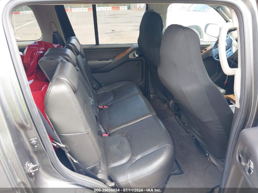 2005 Nissan Pathfinder Le VIN: 5N1AR18U55C758926 Lot: 39858854