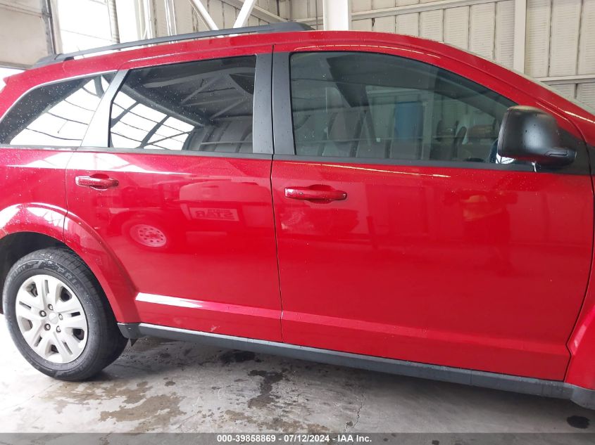 2017 Dodge Journey Se VIN: 3C4PDCABXHT559204 Lot: 39858869