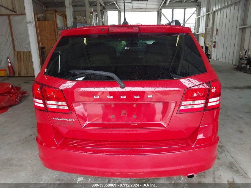 2017 Dodge Journey Se VIN: 3C4PDCABXHT559204 Lot: 39858869