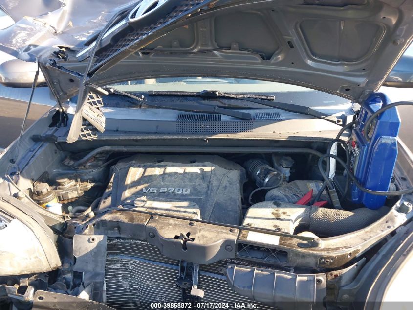 2007 Hyundai Tucson Se/Limited VIN: KM8JN12D87U639219 Lot: 39858872