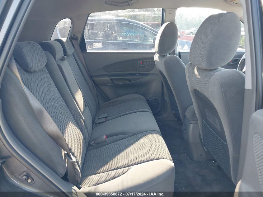 2007 Hyundai Tucson Se/Limited VIN: KM8JN12D87U639219 Lot: 39858872