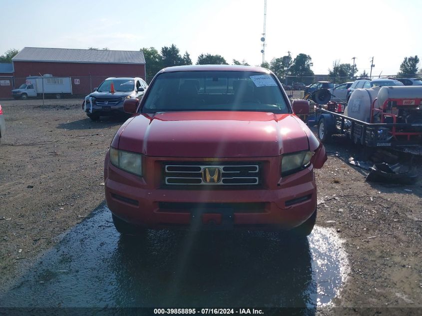 2006 Honda Ridgeline Rtl VIN: 2HJYK16586H565795 Lot: 39858895