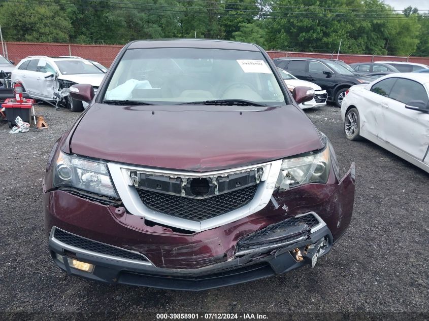 2011 Acura Mdx Technology Package VIN: 2HNYD2H68BH529247 Lot: 39858901