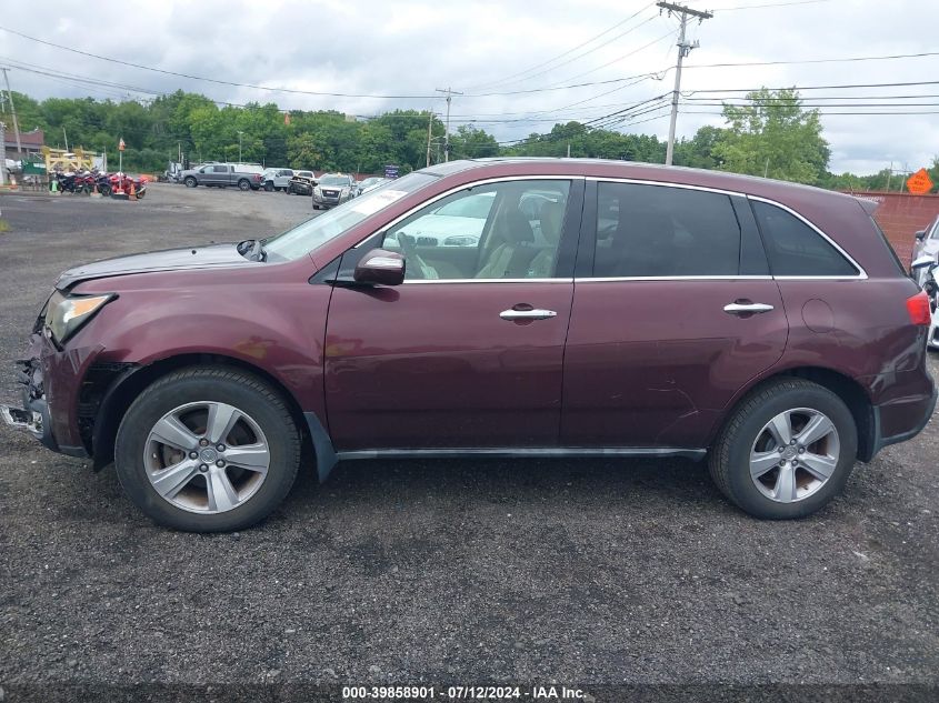 2011 Acura Mdx Technology Package VIN: 2HNYD2H68BH529247 Lot: 39858901