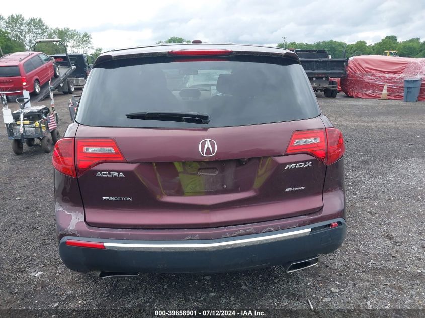 2011 Acura Mdx Technology Package VIN: 2HNYD2H68BH529247 Lot: 39858901