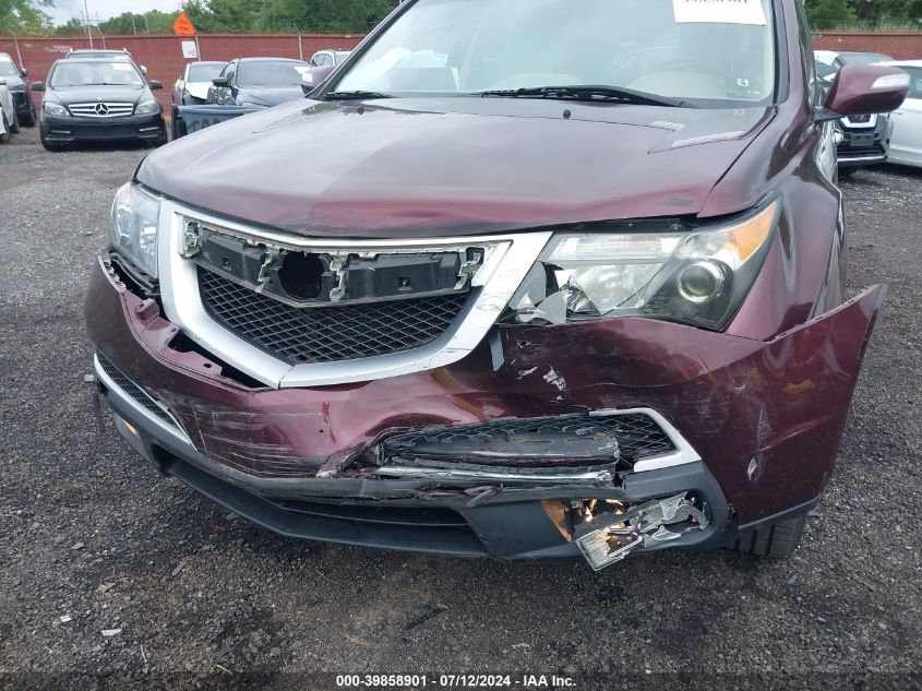 2011 Acura Mdx Technology Package VIN: 2HNYD2H68BH529247 Lot: 39858901