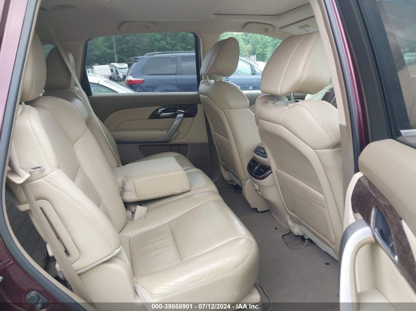 2011 Acura Mdx Technology Package VIN: 2HNYD2H68BH529247 Lot: 39858901