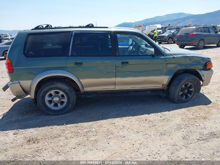 1998 Mitsubishi Montero Sport Ls VIN: JA4MT31P5WP013892 Lot: 39858931