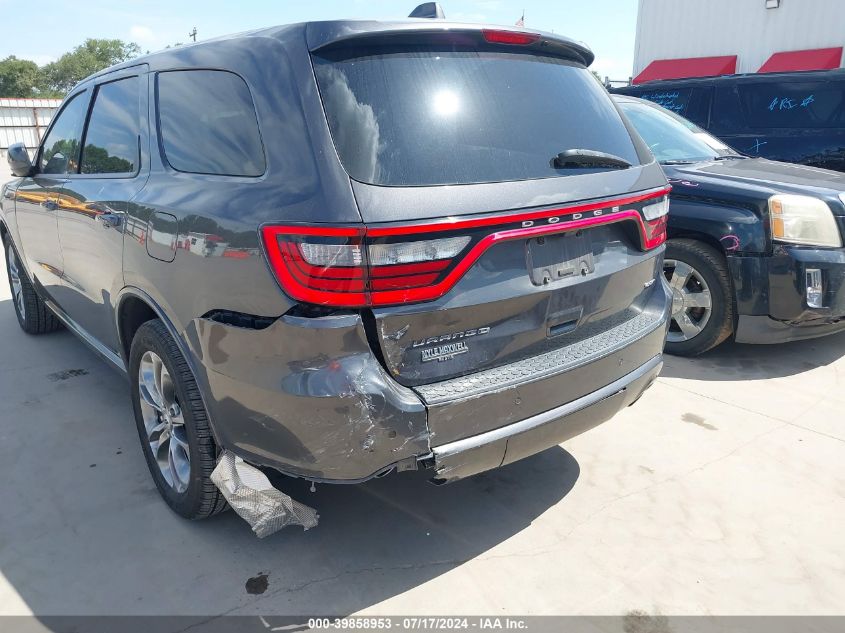 2020 Dodge Durango Gt Rwd VIN: 1C4RDHDG3LC107225 Lot: 39858953