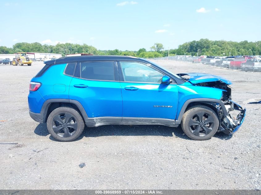 2018 Jeep Compass Altitude 4X4 VIN: 3C4NJDBBXJT453104 Lot: 39858959