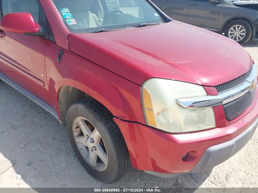 2006 Chevrolet Equinox Lt VIN: 2CNDL63F466086601 Lot: 39858965