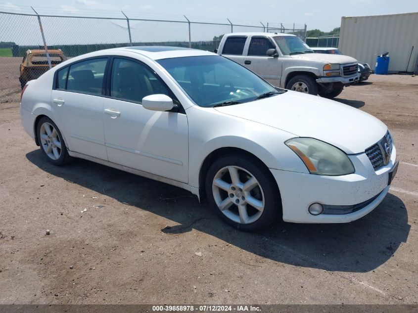 2004 Nissan Maxima 3.5 Se VIN: 1N4BA41E44C816534 Lot: 39858978