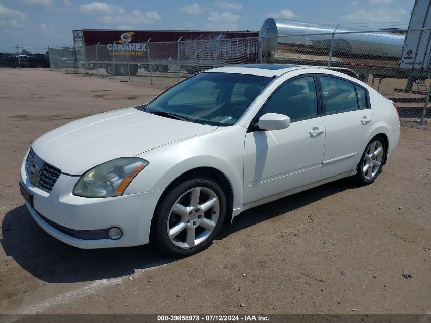 2004 Nissan Maxima 3.5 Se VIN: 1N4BA41E44C816534 Lot: 39858978