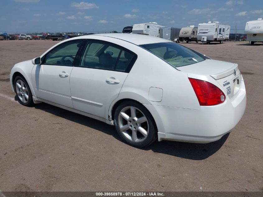 2004 Nissan Maxima 3.5 Se VIN: 1N4BA41E44C816534 Lot: 39858978