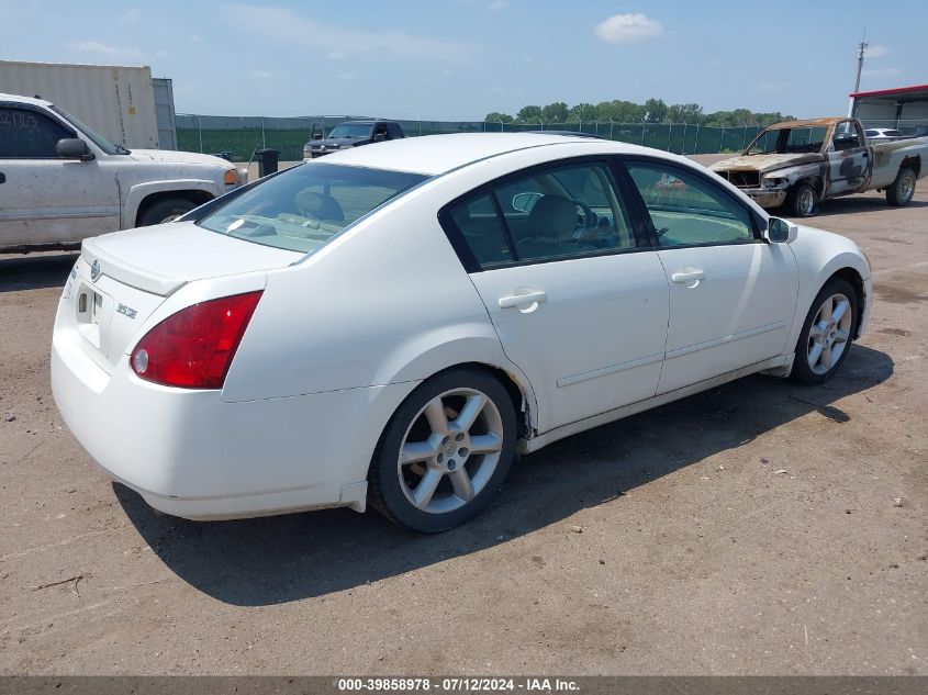 2004 Nissan Maxima 3.5 Se VIN: 1N4BA41E44C816534 Lot: 39858978