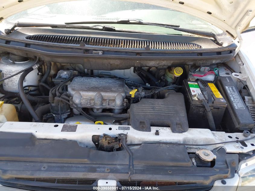 1998 Dodge Grand Caravan Se VIN: 2B4GP4433WR794994 Lot: 39858981