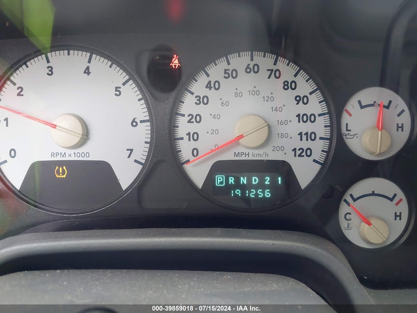 2008 Dodge Ram 1500 Slt VIN: 1D7HA18N68J180277 Lot: 39859018