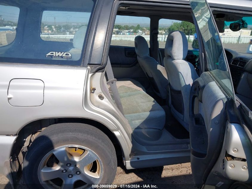 2001 Subaru Forester S VIN: JF1SF65631H741324 Lot: 39859029