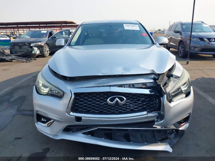 2018 Infiniti Q50 3.0T Luxe VIN: JN1EV7APXJM350731 Lot: 39859052