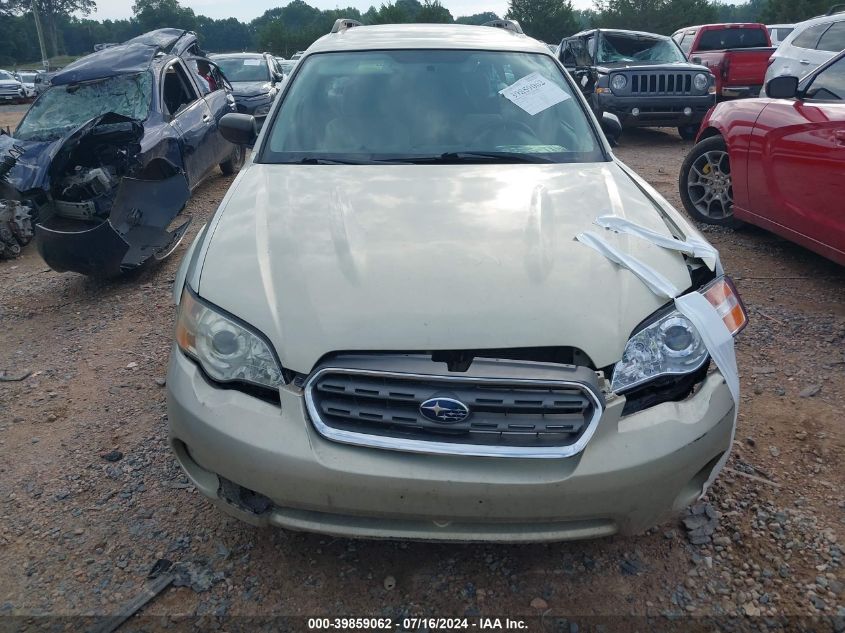 4S4BP61C777315276 2007 Subaru Outback 2.5I Basic