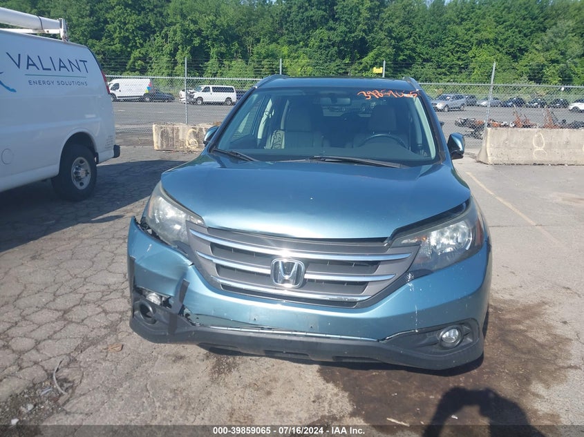 2014 Honda Cr-V Ex-L VIN: 2HKRM4H76EH657254 Lot: 39859065