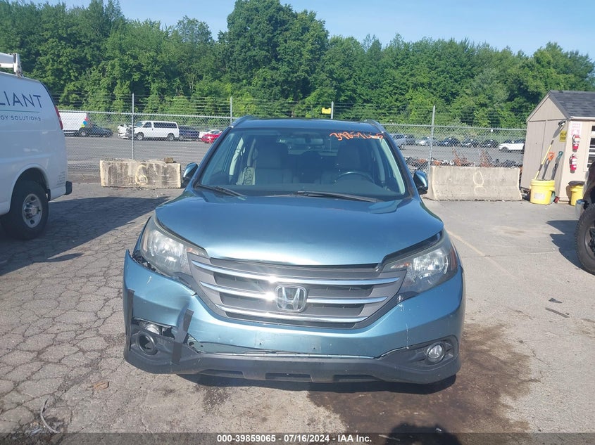 2014 Honda Cr-V Ex-L VIN: 2HKRM4H76EH657254 Lot: 39859065