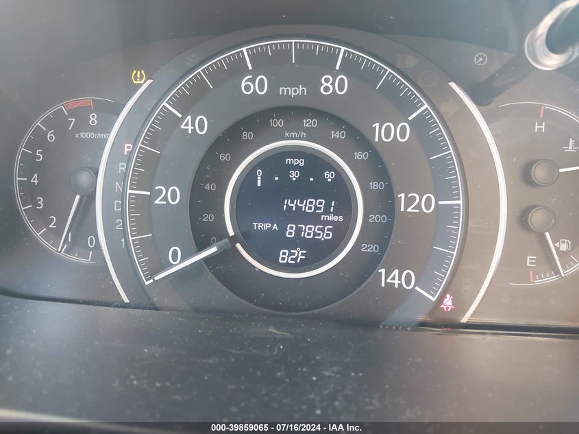 2014 Honda Cr-V Ex-L VIN: 2HKRM4H76EH657254 Lot: 39859065