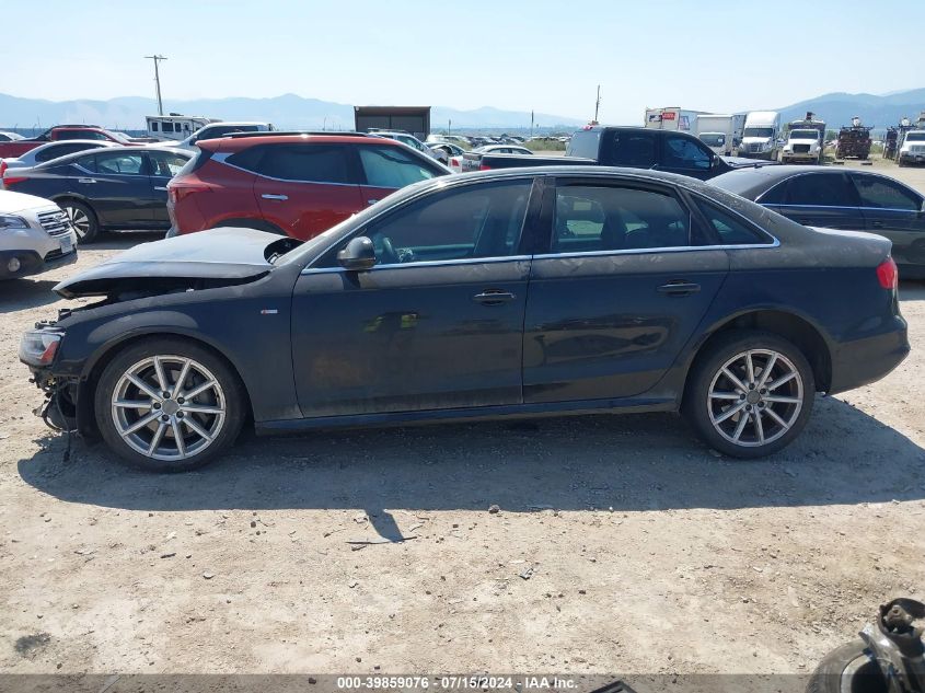 2016 Audi A4 2.0T Premium VIN: WAUFFAFL8GN010219 Lot: 39859076