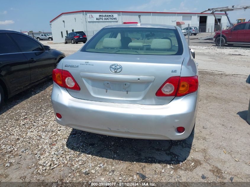 2010 Toyota Corolla Le VIN: JTDBU4EE2AJ074539 Lot: 39859077