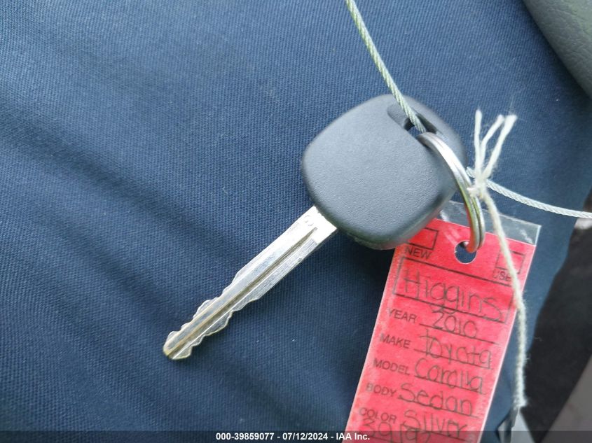 2010 Toyota Corolla Le VIN: JTDBU4EE2AJ074539 Lot: 39859077