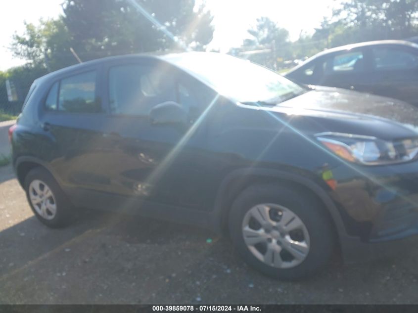 2019 Chevrolet Trax Ls VIN: 3GNCJKSB5KL120135 Lot: 39859078