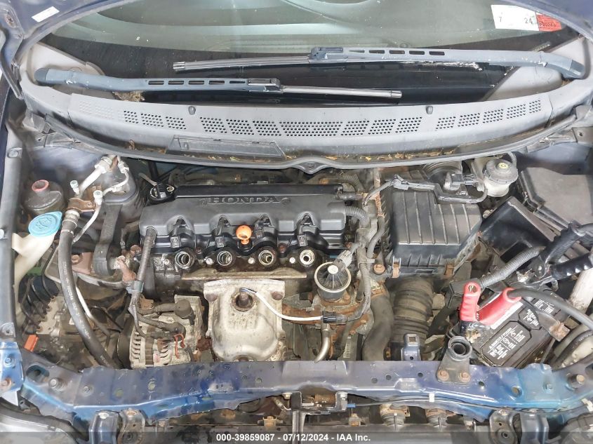 2007 Honda Civic Lx VIN: 2HGFG12677H578536 Lot: 39859087