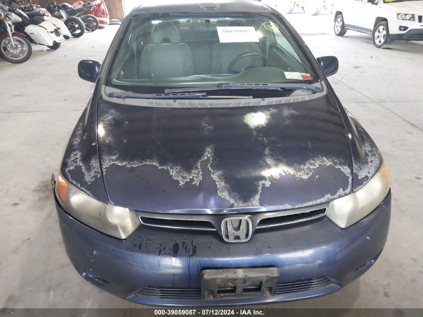 2007 Honda Civic Lx VIN: 2HGFG12677H578536 Lot: 39859087
