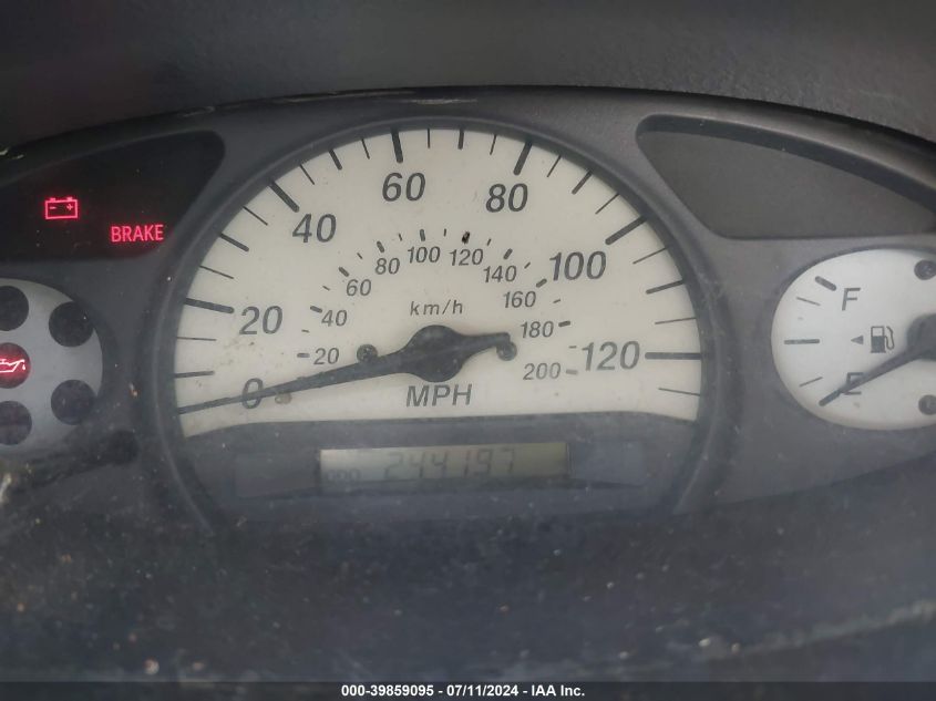 2000 Toyota Echo VIN: JTDBT1233Y0039724 Lot: 39859095