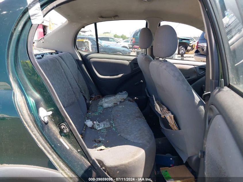 2000 Toyota Echo VIN: JTDBT1233Y0039724 Lot: 39859095