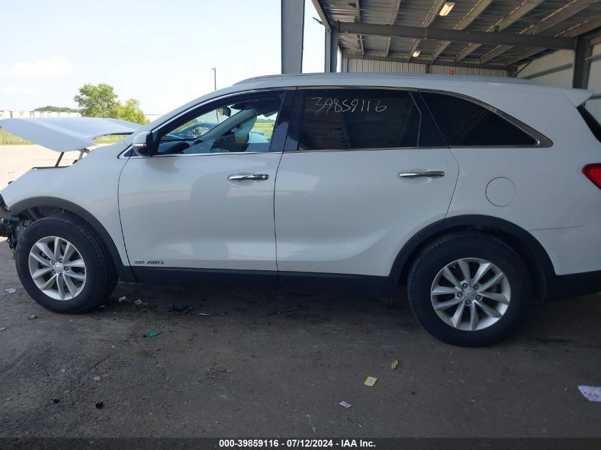 2017 KIA SORENTO 3.3L LX - 5XYPGDA58HG335718