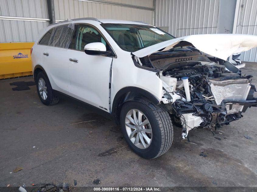 2017 KIA SORENTO 3.3L LX - 5XYPGDA58HG335718