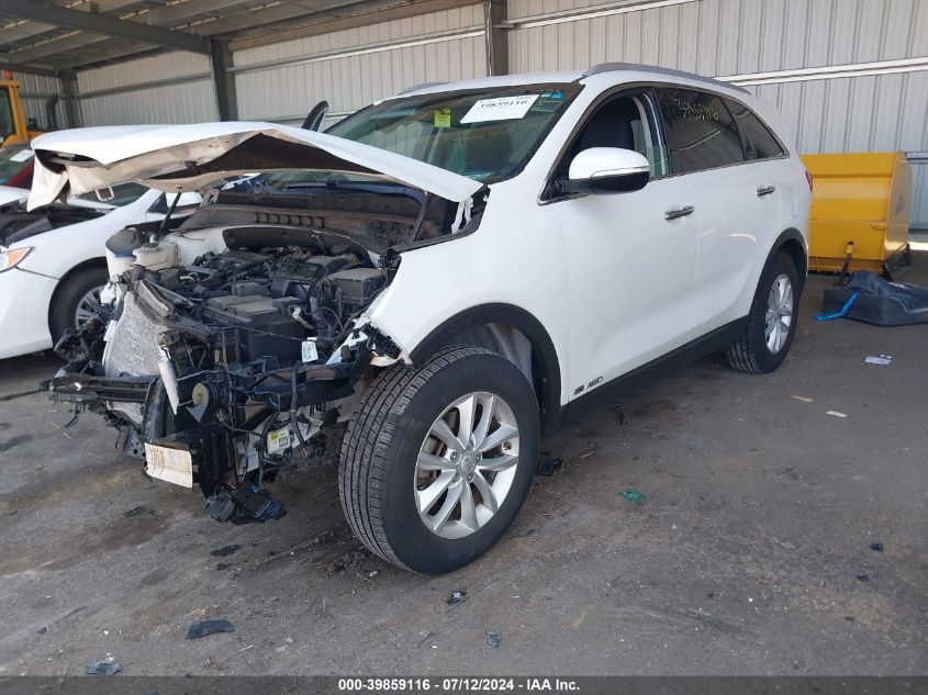 5XYPGDA58HG335718 2017 KIA SORENTO - Image 2